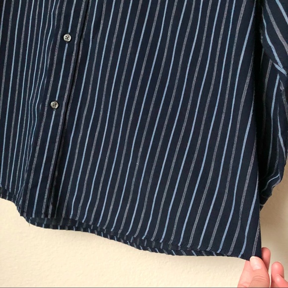 CLOSEOUT \Beverly Hills Polo Club\• Men’s Striped Dress Shirt - Picture 8 of 15